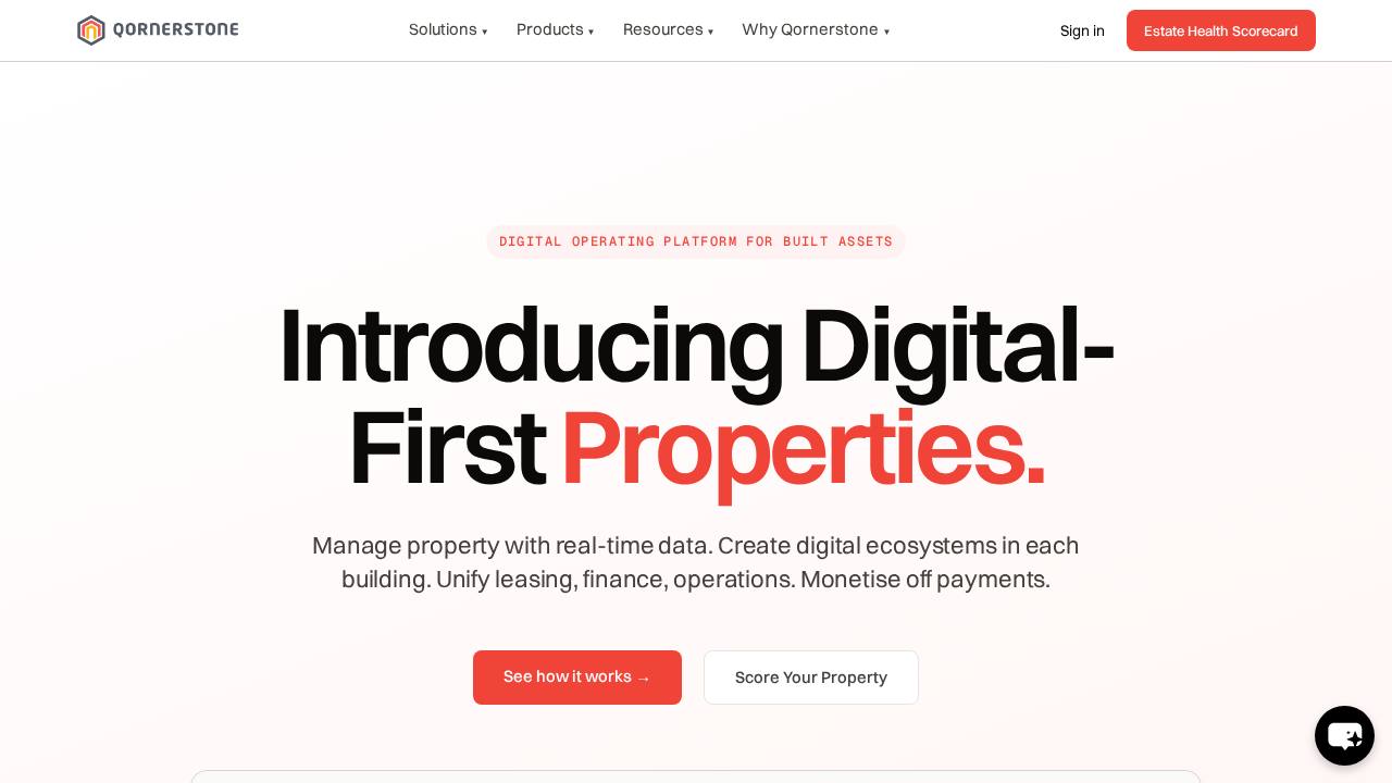 Qornerstone website